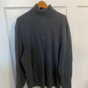 Polo Ralph Lauren 1/4 Zip Wool Sweater 3XLT